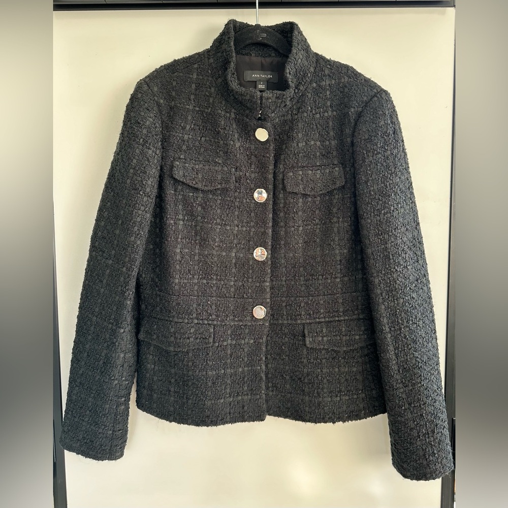 Ann Taylor black jacket size 2